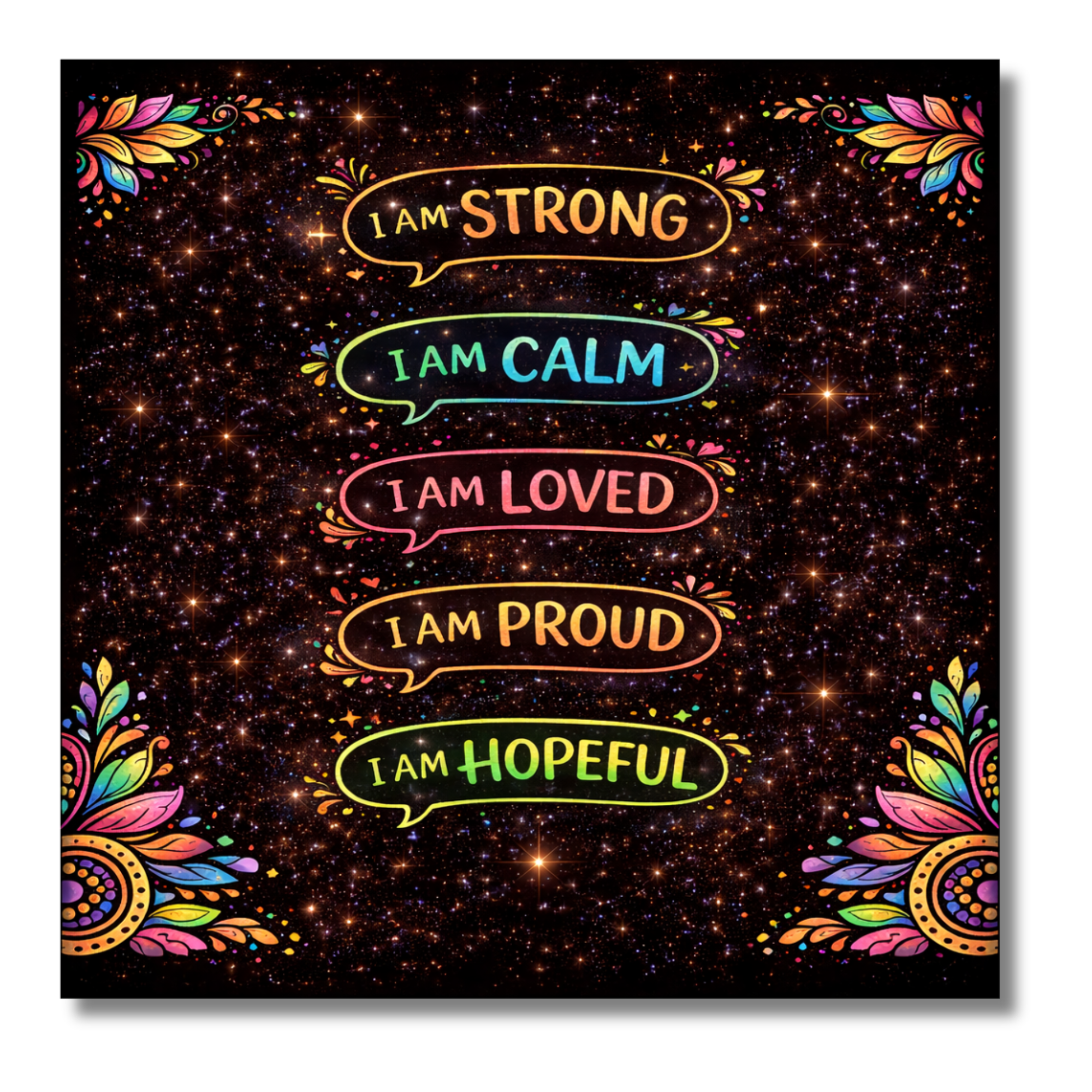 Gentle Reset – 31 Affirmations Colouring Book